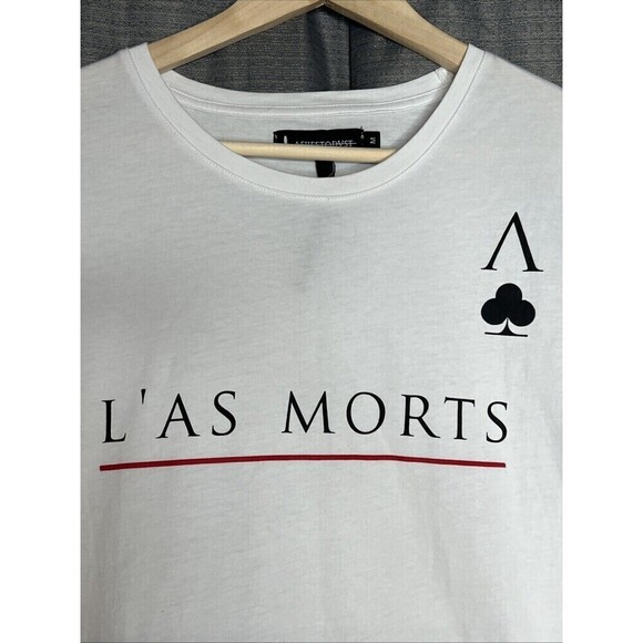 Ashes To Dust Men’s White TSHIRT Medium Short Sleeved - Picture 6 of 10